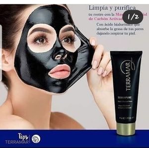Mascarilla de Carbon Activado